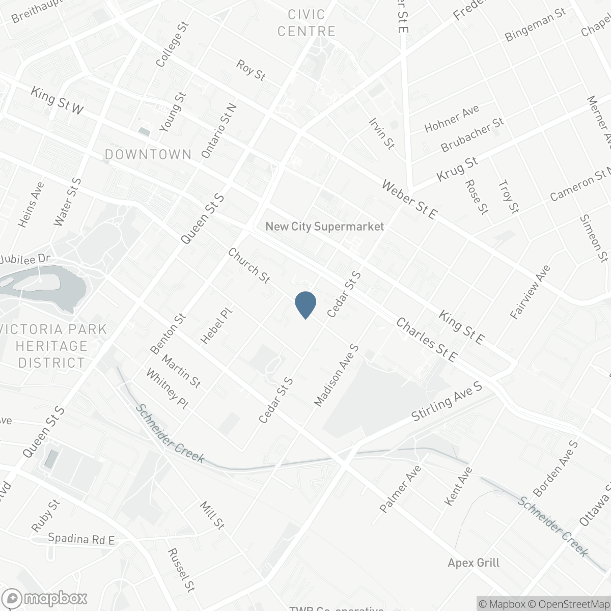 114 CHURCH STREET, Kitchener, Ontario N2G 2S4